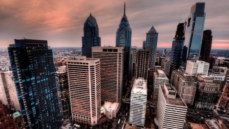 Philadelphia skyline wallpaper