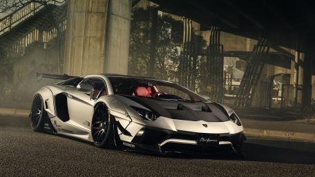 Lamborghini Aventador Liberty Walk wallpaper