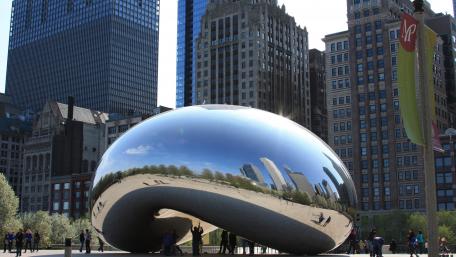 Cloud Gate wallpaper