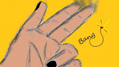 Fingerbang wallpaper