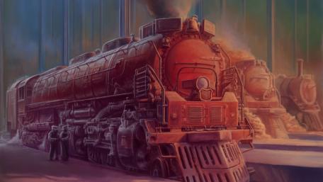 Fantasy locomotive wallpaper