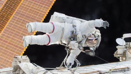 Astronaut Servicing wallpaper