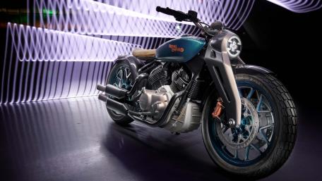 Royal Enfield KX Concept bike wallpaper