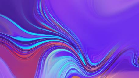 Waves of Color and Light wallpaper
