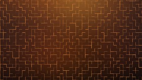 Golden maze wallpaper