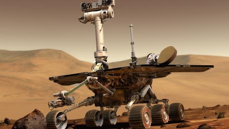 Opportunity on Mars wallpaper