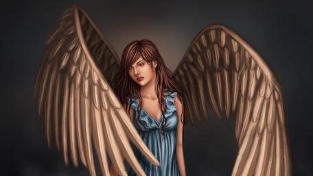 Angel wings wallpaper