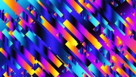 Neon Ribbons wallpaper