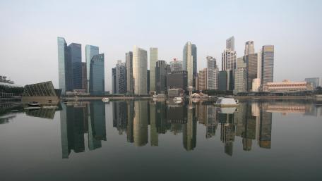 The Singapore Skyline wallpaper