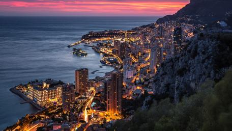 Lights of Monte Carlo wallpaper