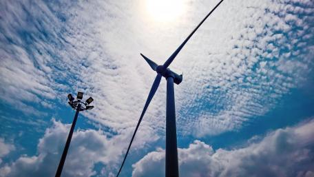 Wind turbine wallpaper