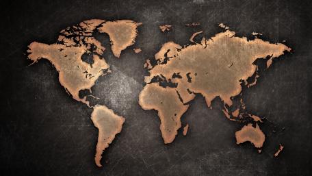 World map wallpaper