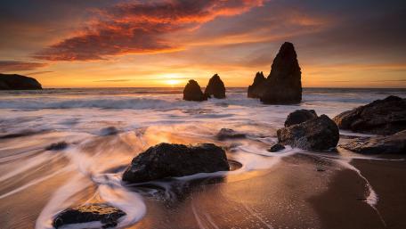 Rodeo Beach (California) wallpaper