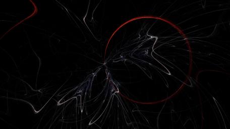 Red circle wallpaper