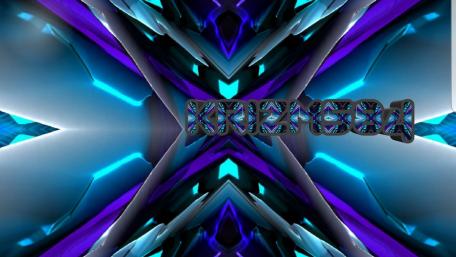 Kaleidoscopic Blue Symmetry wallpaper