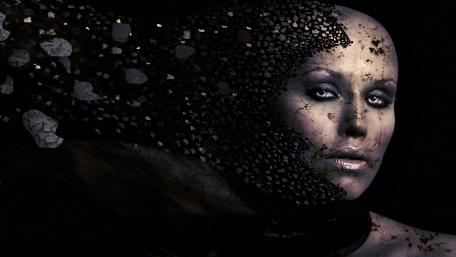 Fantasy woman photoshop art wallpaper