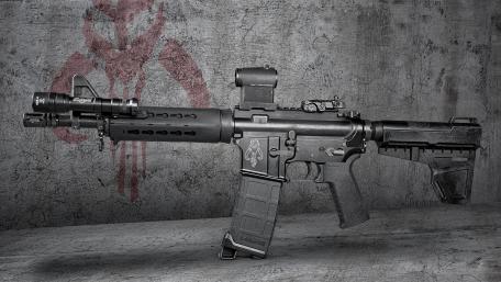 Tactical Assault Rifle Display wallpaper