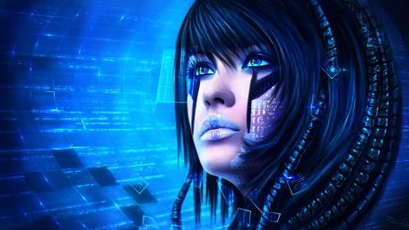 Android girl wallpaper