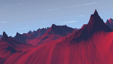 Prickly peaks wallpaper