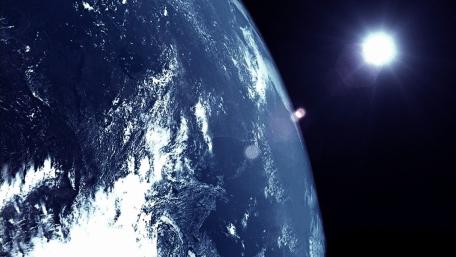 Majestic Earth from Space Perspective wallpaper