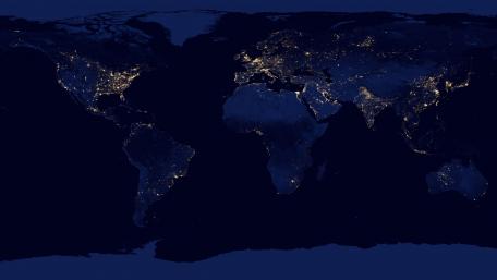 Night Lights 2012 wallpaper