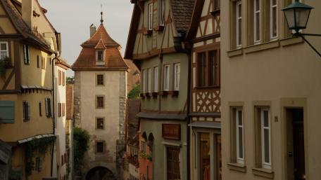 Koboldzellersteig and Spittalgasse (Rothenburg ob der Tauber) wallpaper