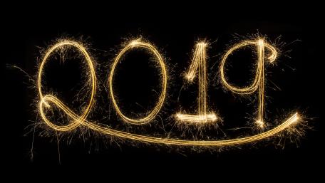 2019 New year wallpaper