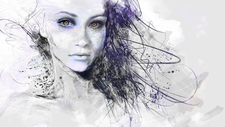 Mystical Fantasy Woman Portrait wallpaper