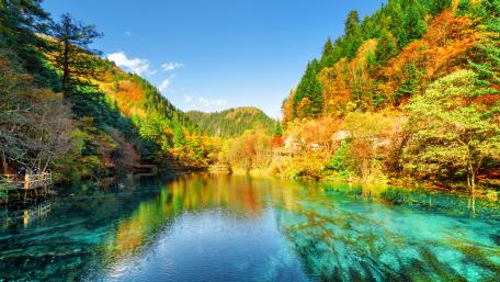 Jiuzhaigou National Park (China) wallpaper