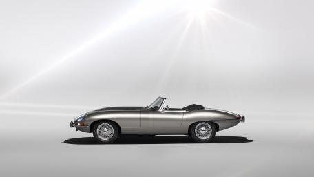 Jaguar Classic E-Type Zero wallpaper