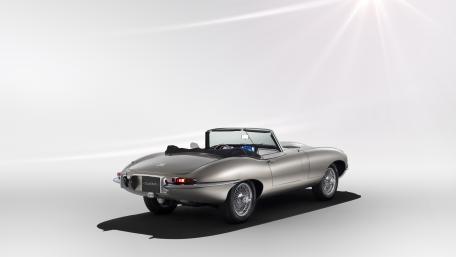 Jaguar E-Type Zero electric car wallpaper