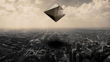 grey city wallpaper