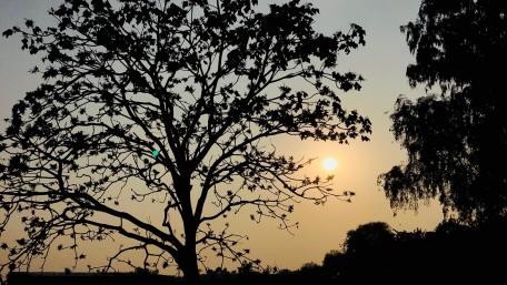 sunset in mumbai wallpaper