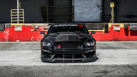 Black Ford Mustang Dream wallpaper