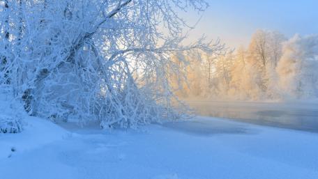 Russian winter wallpaper
