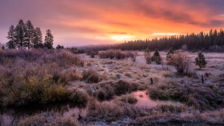 October Dawn (Placerville, Idaho) wallpaper