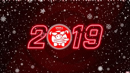 2019 Year Of Pig wallpaper