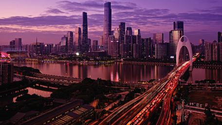 Liede Bridge in Guangzhou wallpaper
