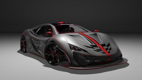 Sleek McLaren Supercar Fantasy wallpaper