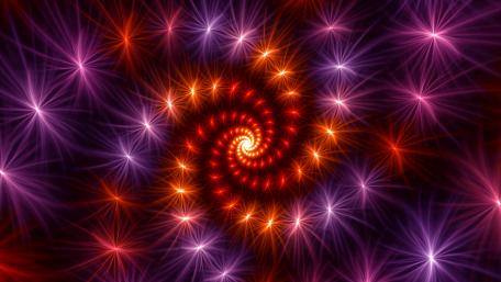 Fireworks vortex wallpaper