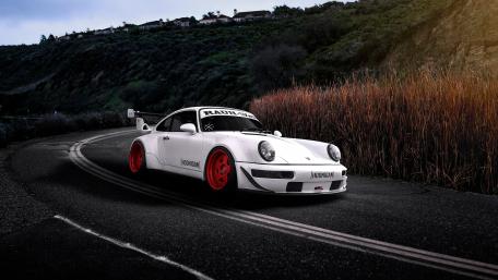 Ultimate Porsche Dreamcar Silhouette wallpaper