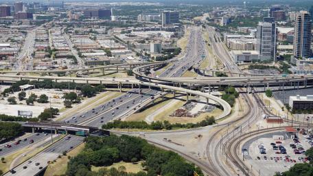 Traffic in Dallas, Texas wallpaper