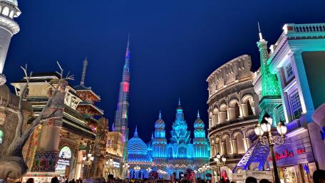 Iconic Man-Made Structures wallpaper