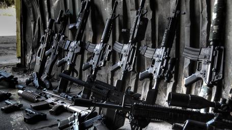 Arsenal of Power - Military Firearm Collection wallpaper