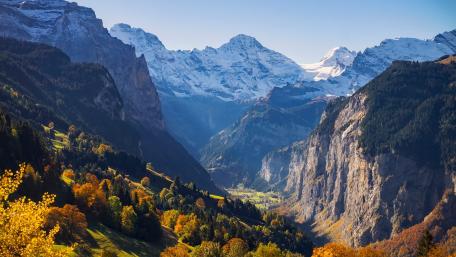 Lauterbrunnen valley wallpaper