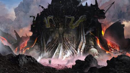 Demons castle wallpaper