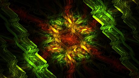 Fractal flame wallpaper