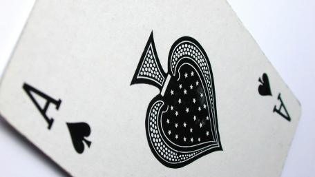 Ace of Spades card wallpaper