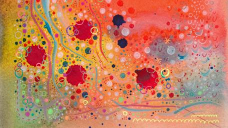 Vibrant Abstract Patterns Capturing Emotion and Energy wallpaper