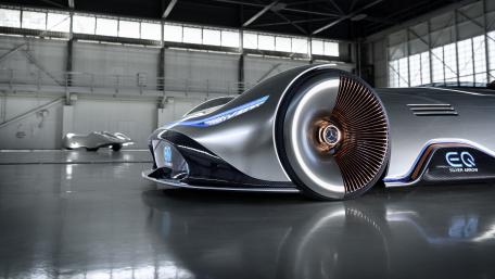 Mercedes-Benz Vision EQ Silver Arrow concept car wallpaper